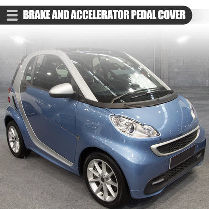 Brake & Accelerator Pedal Covers for Mercedes Benz Smart Fortwo (2009-2014)