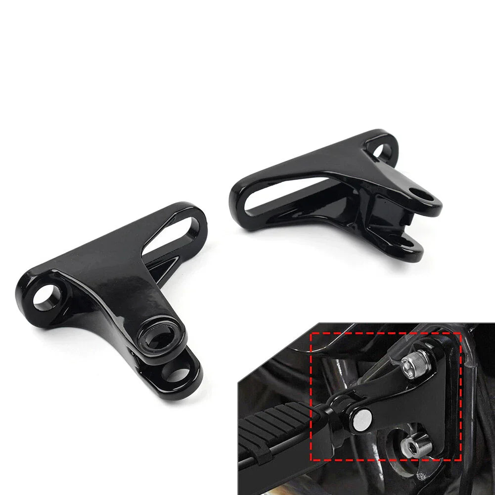 Rear Passenger Footpeg Mounts for Harley Touring Street Road Glide (93-23)