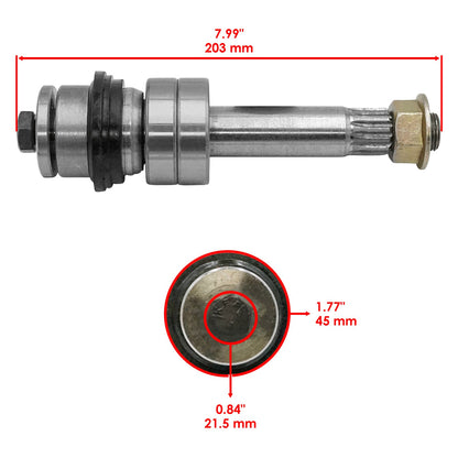 60" Deck Spindle and Shaft Replacement for Exmark LZE730GKA604 (2009–2009)
