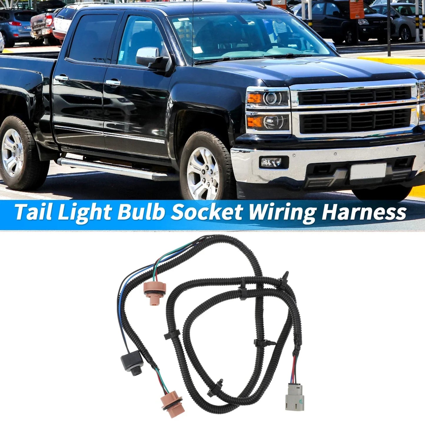 Passenger Side Tail Light Wiring for Chevy Silverado 2500 3500HD (2007-2014)