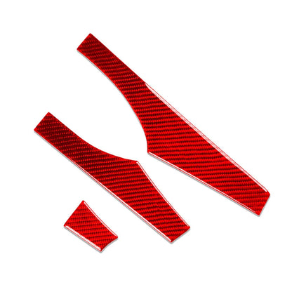 Carbon Fiber Red Interior Door Panel Trim for Hyundai Veloster (2019-2023)