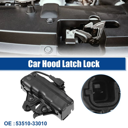 Hood Latch Lock Assembly for Lexus GS 300 (1993-2005) Black