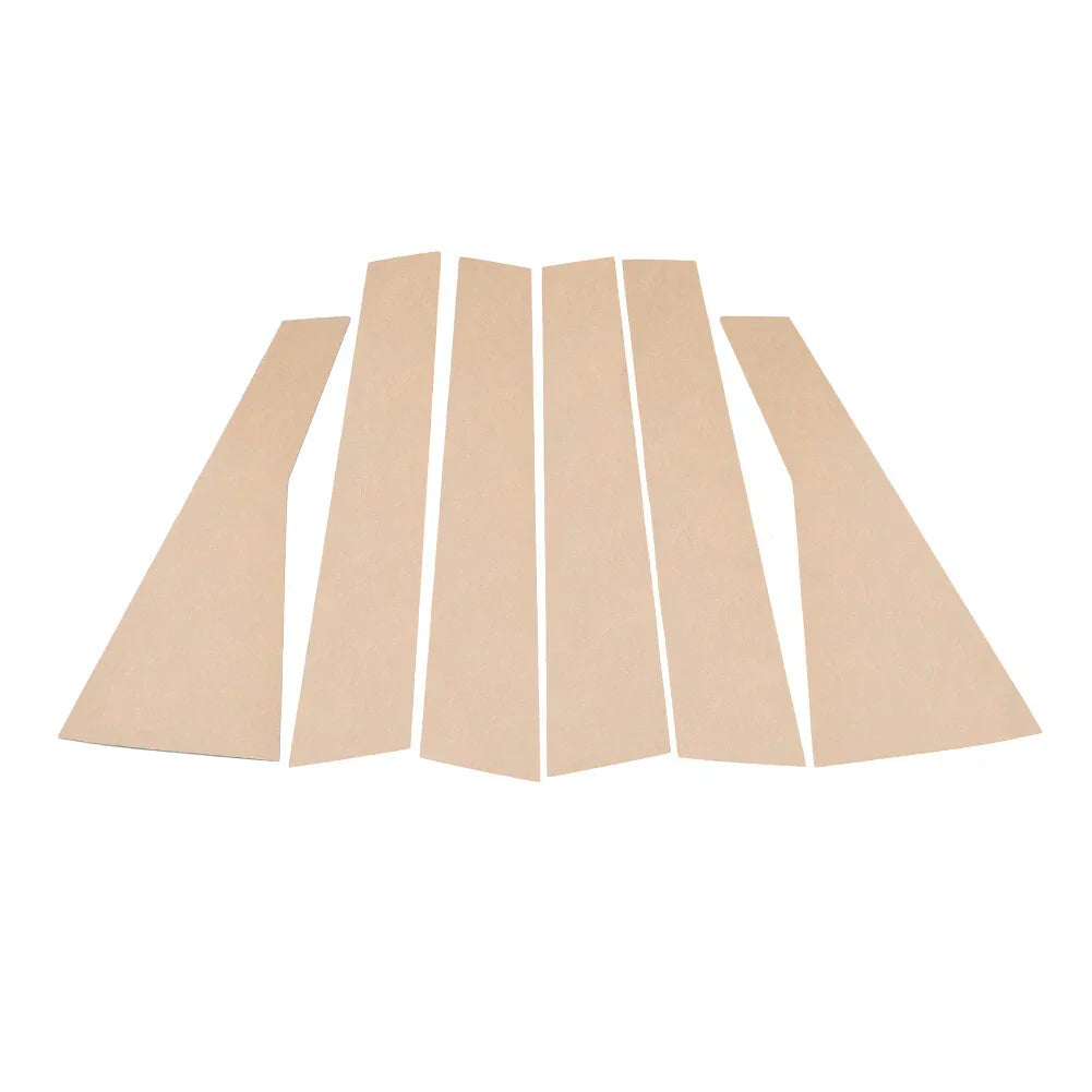 6 x Pillar Post Door Window Trim Covers for Honda CR-V 2017-2022