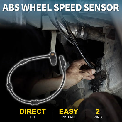 2 x Rear Left ABS Wheel Speed Sensors for Mercedes-Benz ML350 (2006-2011)