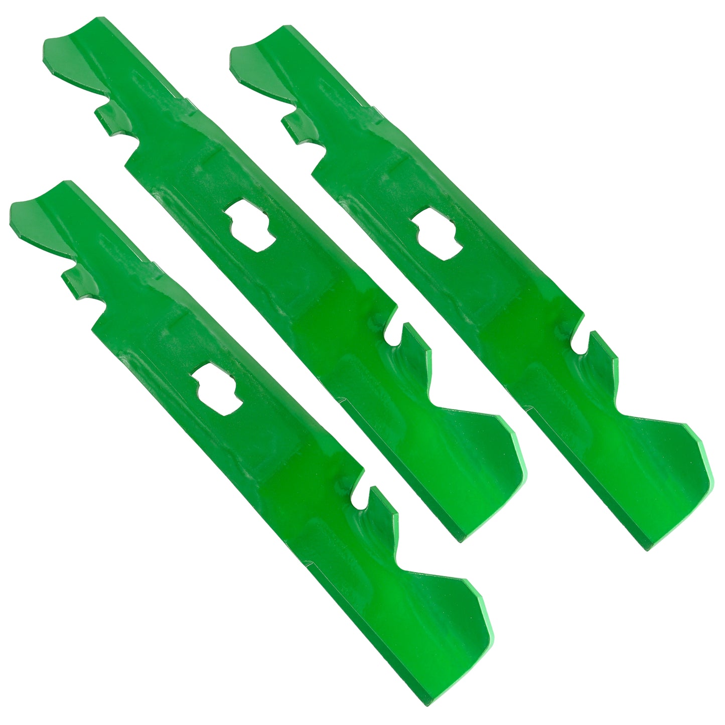 Deck Mulching Blades S-Shaped Hole for Craftsman Z5600 Z5650 (1999–2003)