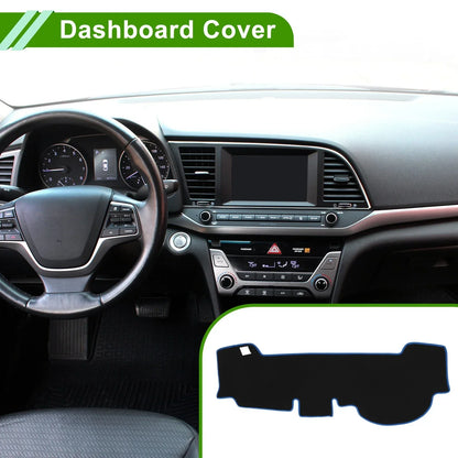 Dashboard Cover for Honda N-WGN JH3/JH4 2019-2024 Black Blue 1 x Anti-Slip