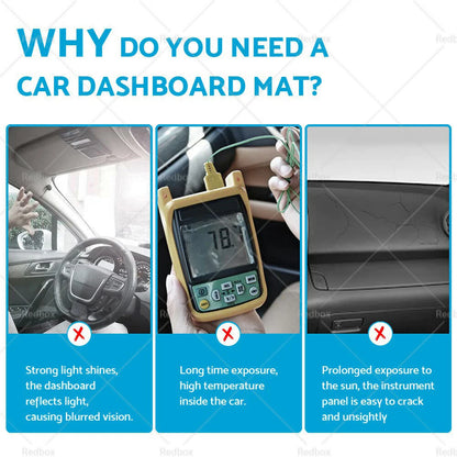 Anti-Slip Dashboard Cover Pad for BYD ATTO 3 (2022-2023)