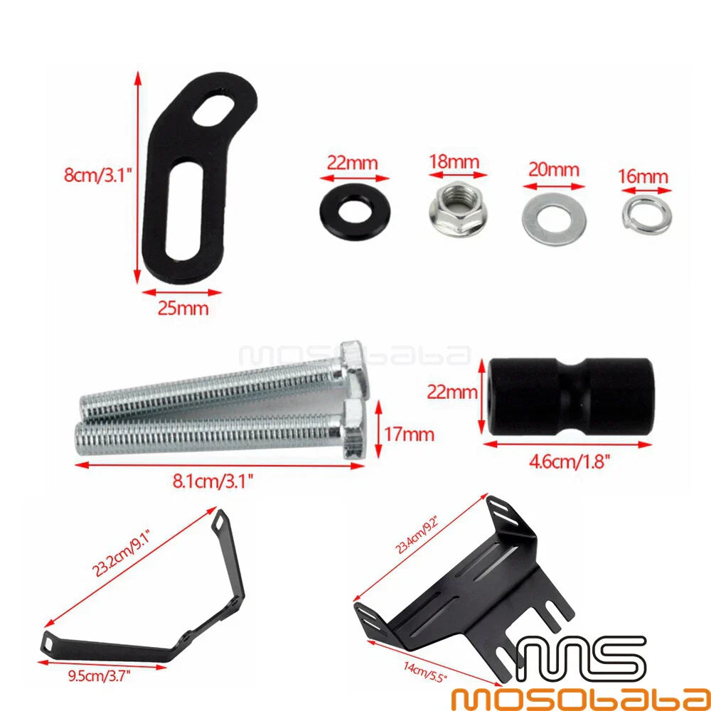 Club Style Quarter Headlight Fairing Set for Harley Low Rider S FXLRS (2020-2023)
