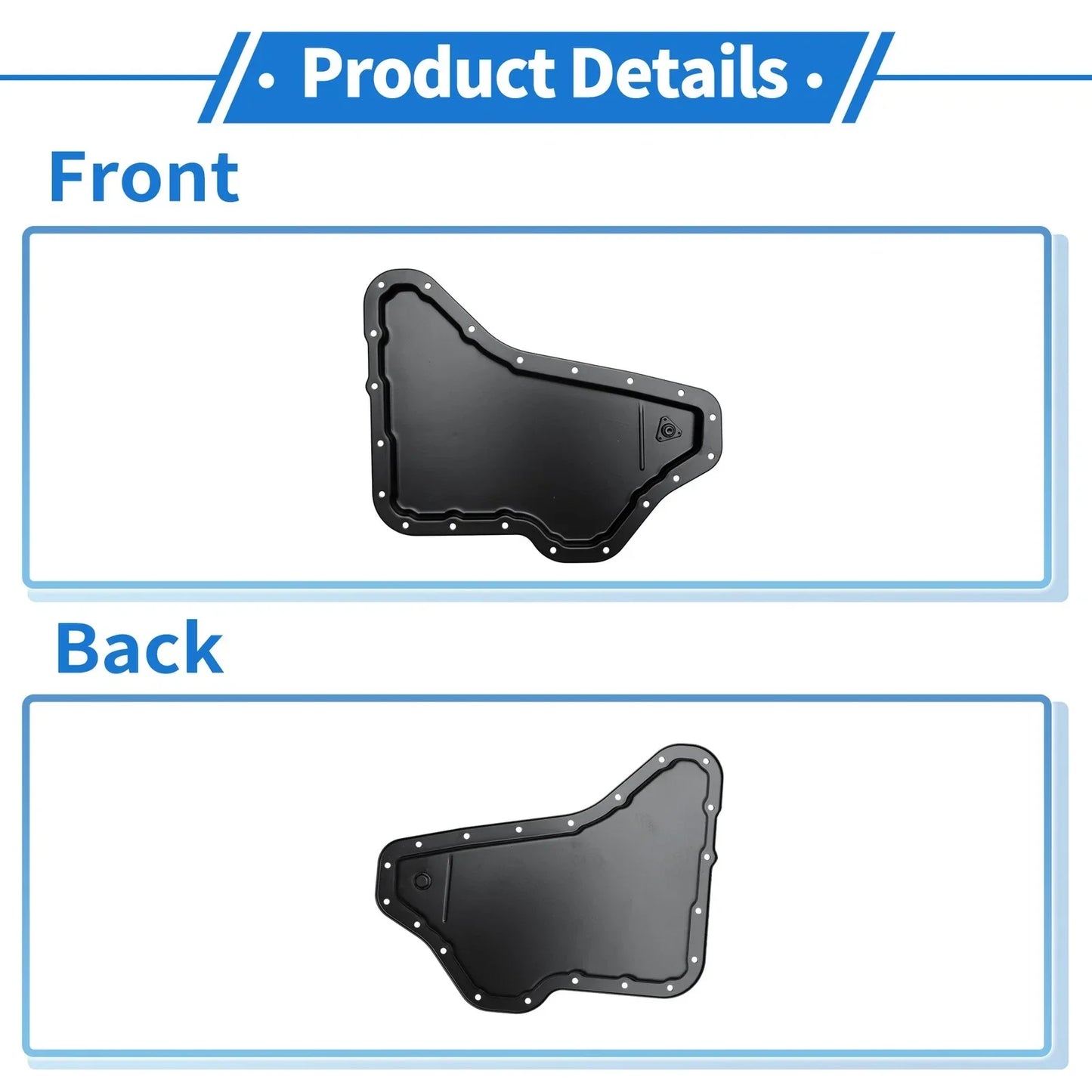 Engine Oil Pan for Chevrolet Impala 2000-2005 Steel Black 1 x Pc