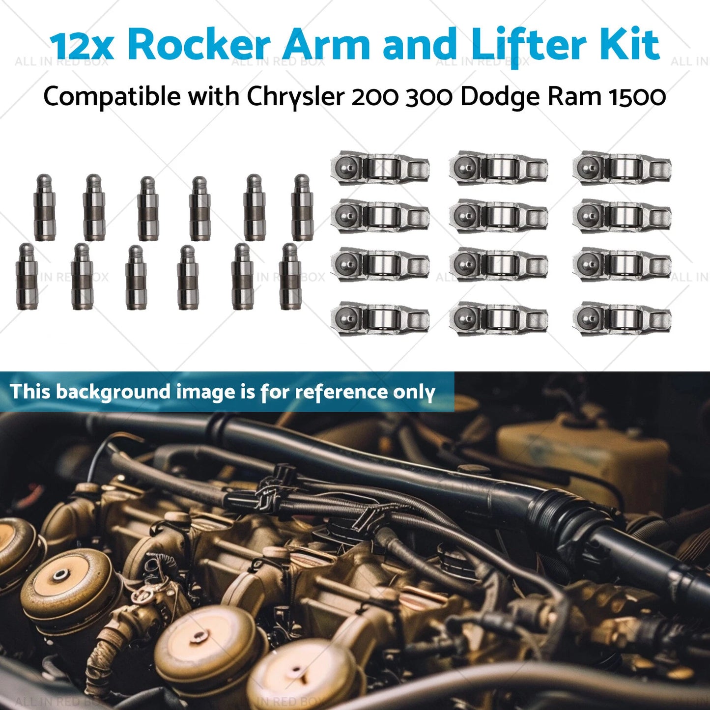 12x Rocker Arm Lifter Kit for Chrysler 200 300 Dodge Ram 1500 (2011-2020)