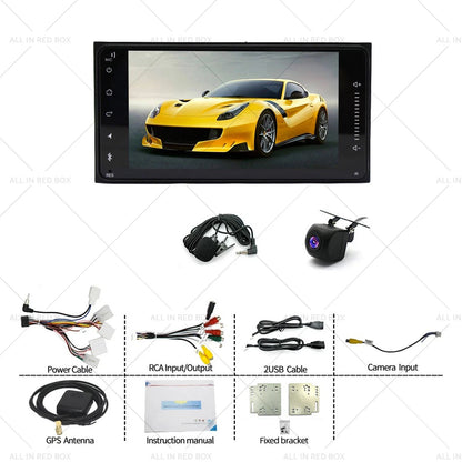 7'' Head Unit 2GB+32GB Android 13 for Toyota Prado 120 Series (2003-2009)
