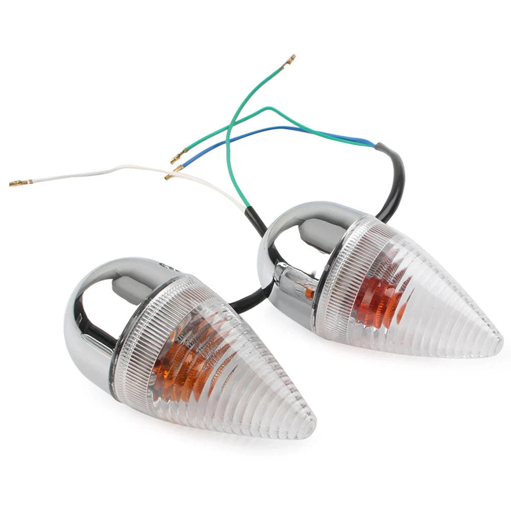 Clear Rear Turn Signal Light Lens for Yamaha XV1900 (2006-2013)