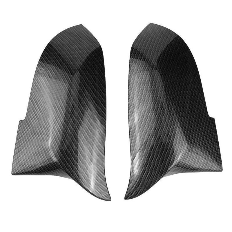 2 x Carbon Fiber Exterior Mirror Caps for BMW