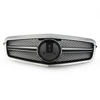 Chrome Front Upper Bumper Mesh Grille for Mercedes E-Class W212 (2010-2013)