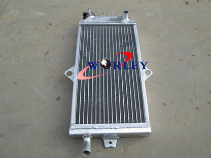 Aluminum Radiator & Blue Hose for Suzuki LT250R (1985-1992)