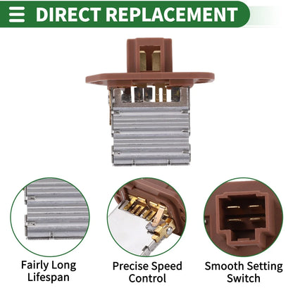 HVAC Blower Motor Resistor for Hyundai Santa Fe (2005-2012) 1 x Piece