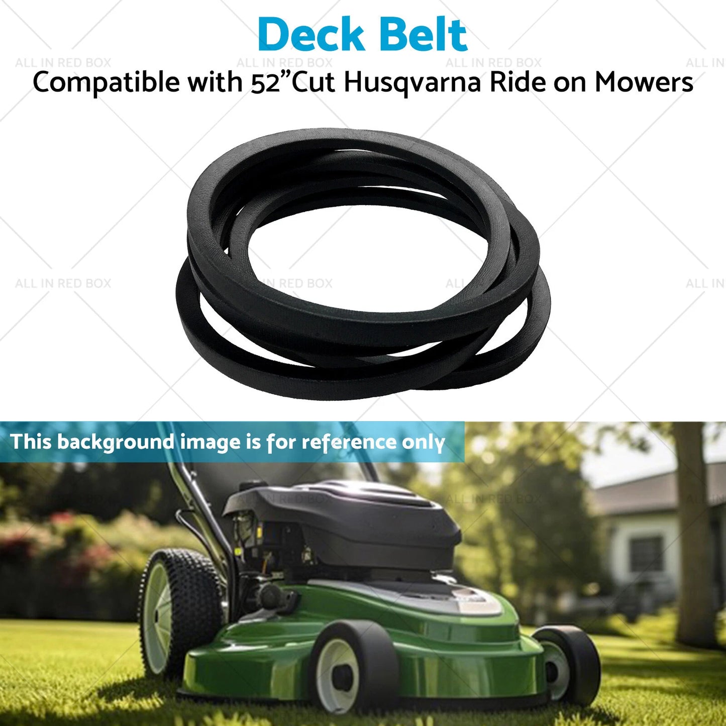 Deck Belt for 52" Cut Husqvarna Ride-On Mowers (GHT2752TF)