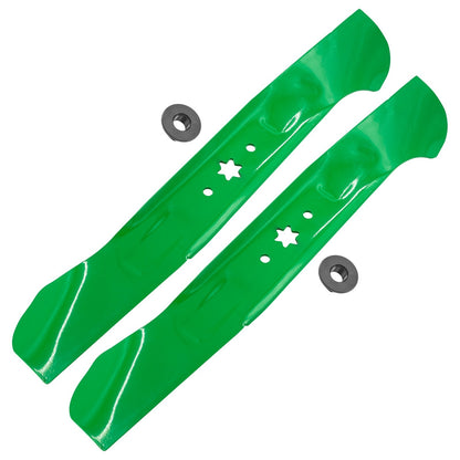 Deck Blades Set with Nuts for Cub Cadet LTX1045 LTX1046 (2012–2020)