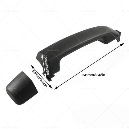 Black Exterior Door Handles for Toyota FJ Cruiser (2007-2014)