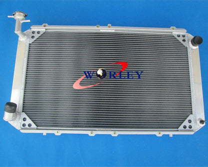 Aluminum Radiator, Shroud, Fan & Black Hose for Patrol Y60 GQ (1997-1999)