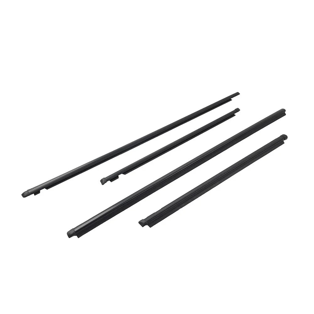 4 x Front Rear Weatherstrip Door Glass Belt Moulding for Toyota Echo (2000-2005)