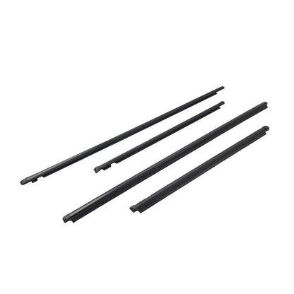 4 x Front Rear Weatherstrip Door Glass Belt Moulding for Toyota Echo (2000-2005)
