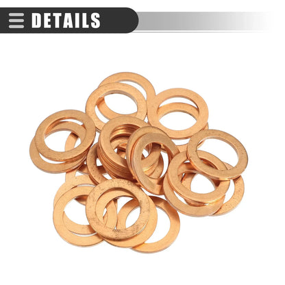 25 x Oil Drain Plug Gaskets for Mercedes-Benz SL 550 (2007-2012)
