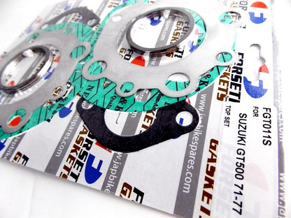 Top End Engine Gasket Set for Suzuki GT500 (1976-1977)