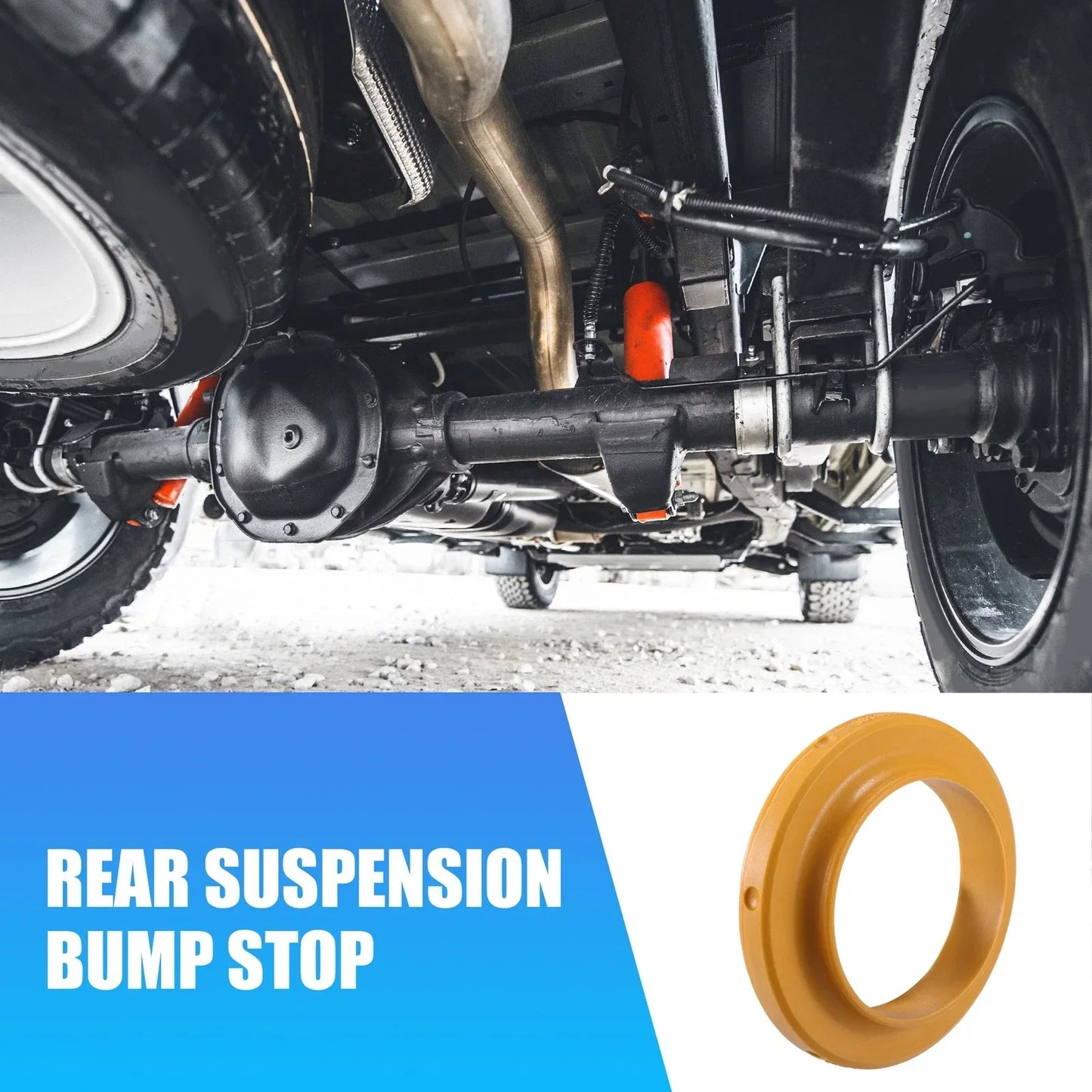 2 x 4.88 Inch Rear Suspension Bump Stops for Porsche Boxster (2013-2016)