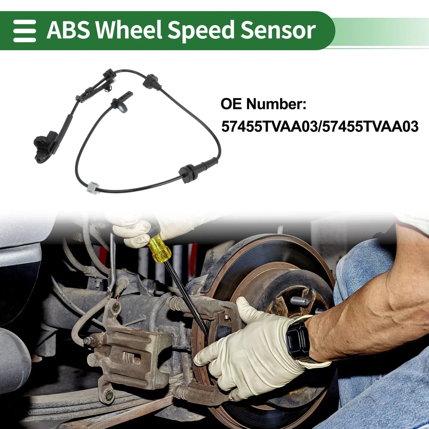 ABS Wheel Speed Sensor for Honda Accord (2018-2021) - 1 Piece