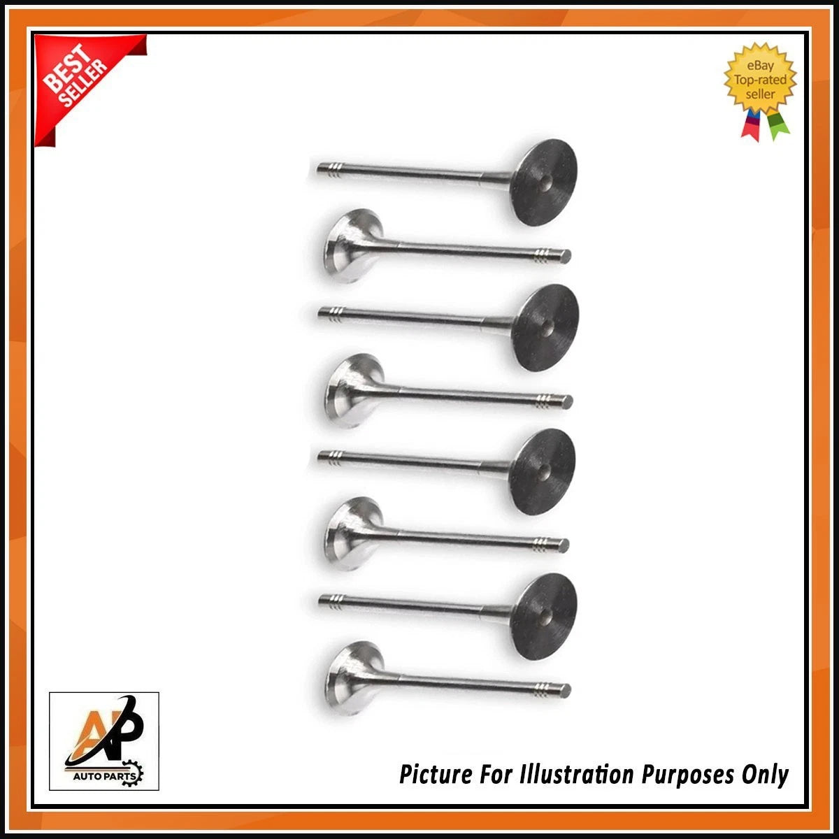 Exhaust Valves Replacement Set for Ford Transit 2.0 EcoBlue (2016–2016)