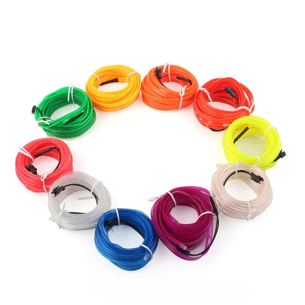 LED Car Interior Atmosphere Strip Lights USB Decoration Lamp Accessories