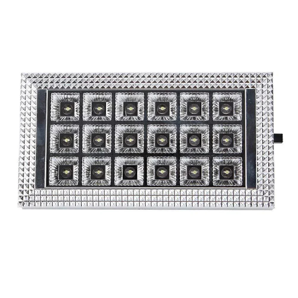 12V 18 LED White Roof Ceiling Reading Lights for Vehicle Car Interior