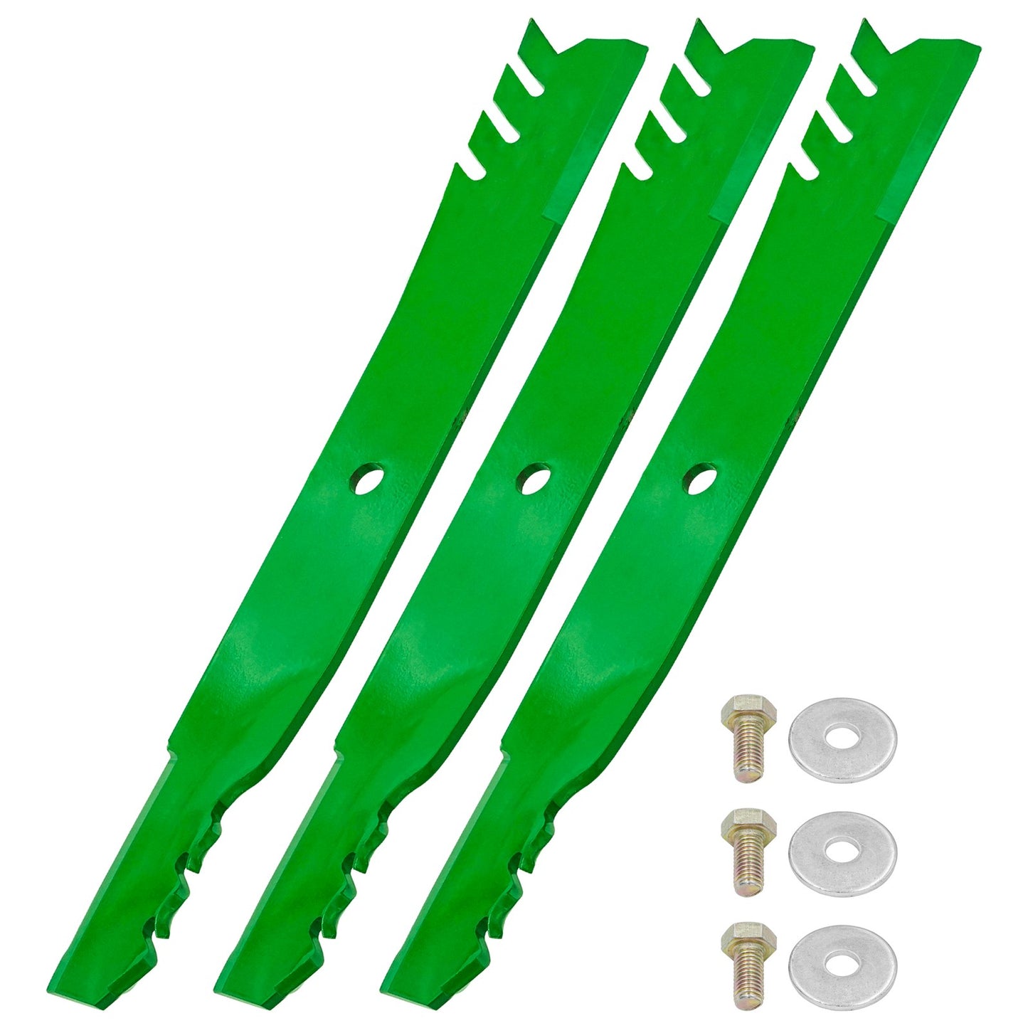 Deck Blade 60 Inch Bolt Replacement for Hustler Raptor SDX FasTrak (2018–2024)
