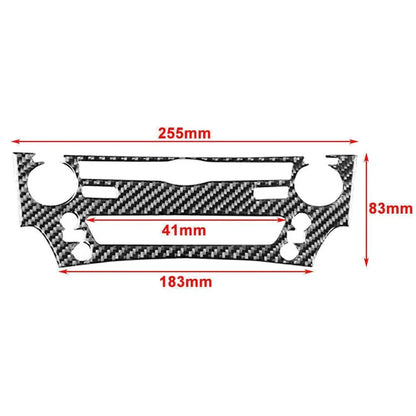 Carbon Fiber CD Switch Panel Trim for Lexus IS250 IS300 IS350 (2006-2012)