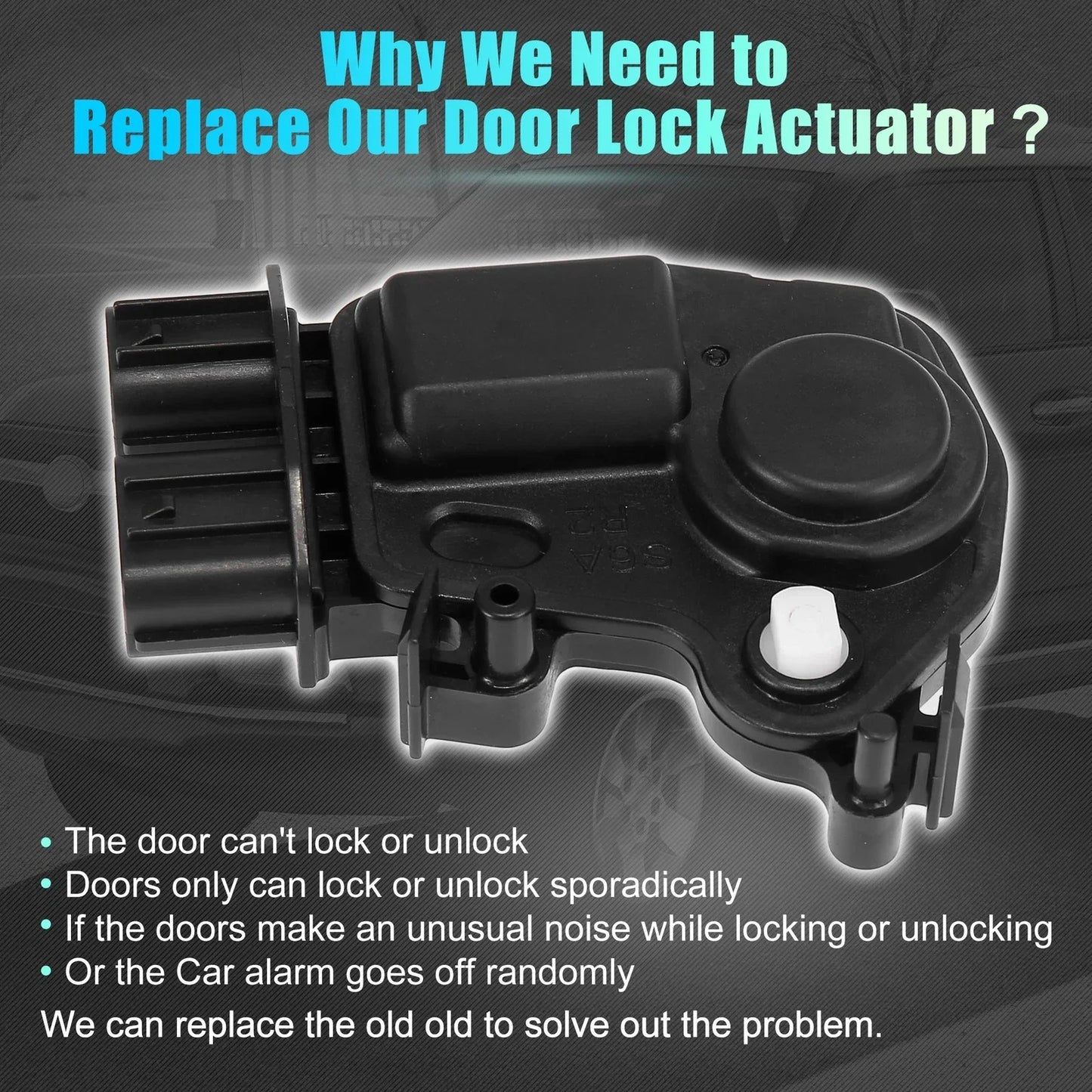 Power Door Lock Actuator Motor Right for Honda Odyssey Civic CR-V (2001-2023)