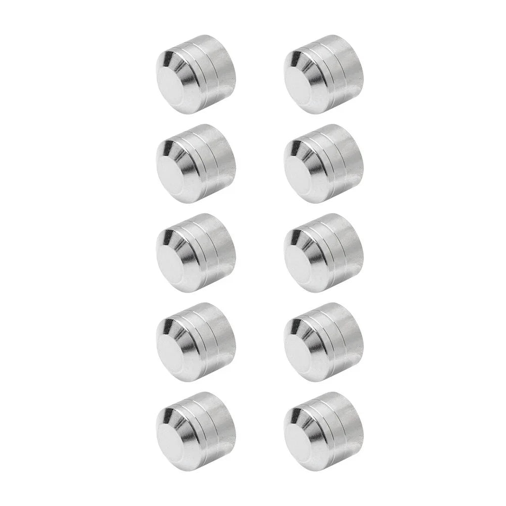10 x Chrome Engine Screw Caps for Harley Touring Electra Glide Dyna