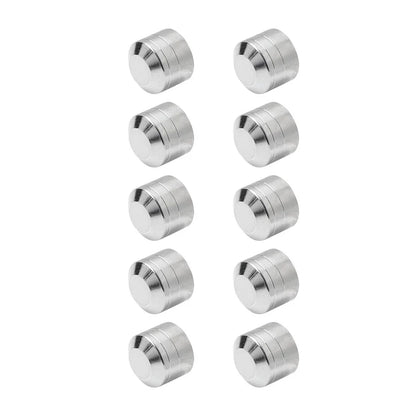 10 x Chrome Engine Screw Caps for Harley Touring Electra Glide Dyna