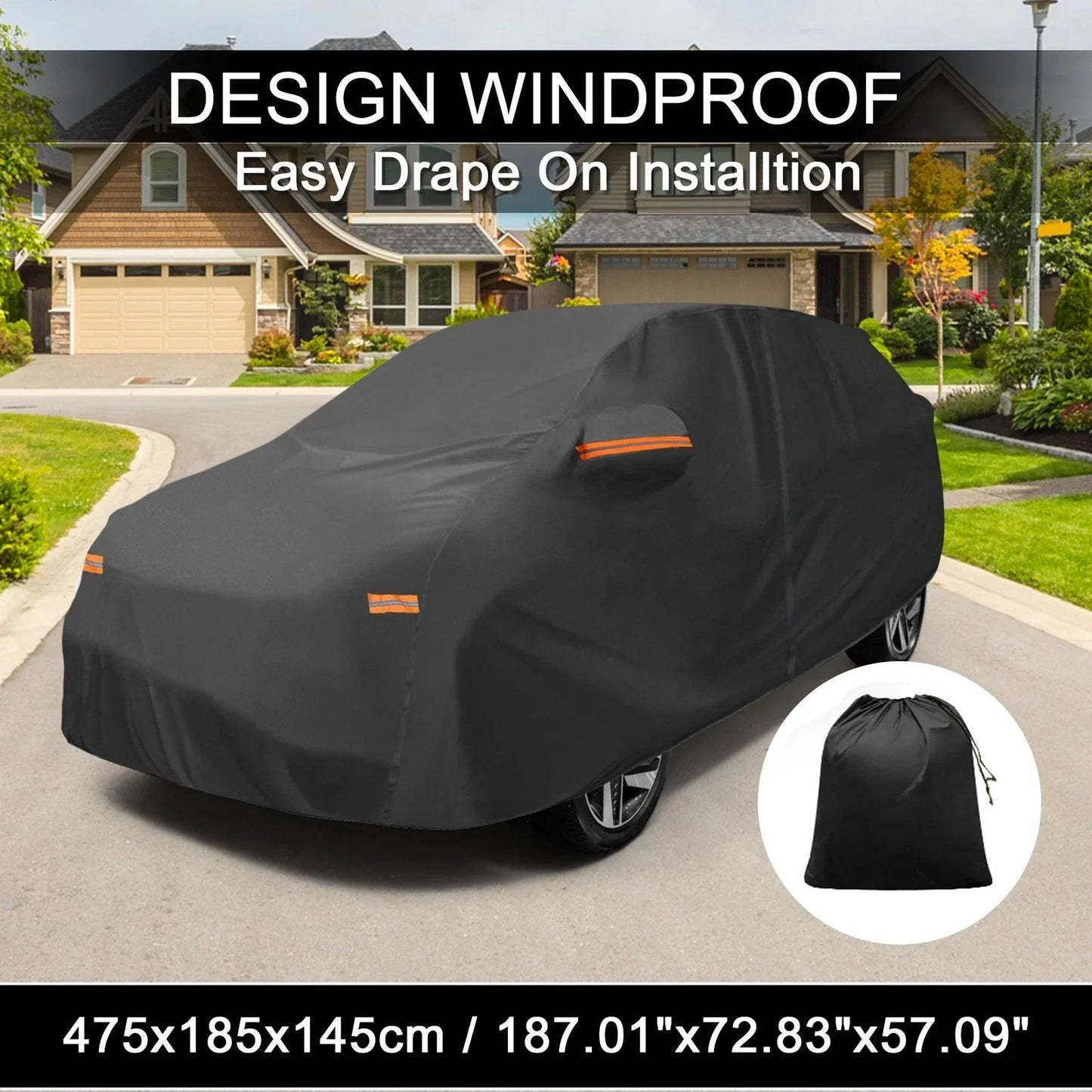 Waterproof 210D-PU Car Cover for Hyundai Nexo (2019-2023)