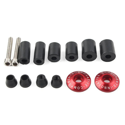 7/8'' Handle Bar End Cap Plug for Motorcycle Dirt Bike Red
