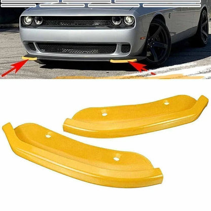 Front Bumper Lip Splitter for Dodge Challenger SRT Hellcat Coupe (2015-2020)
