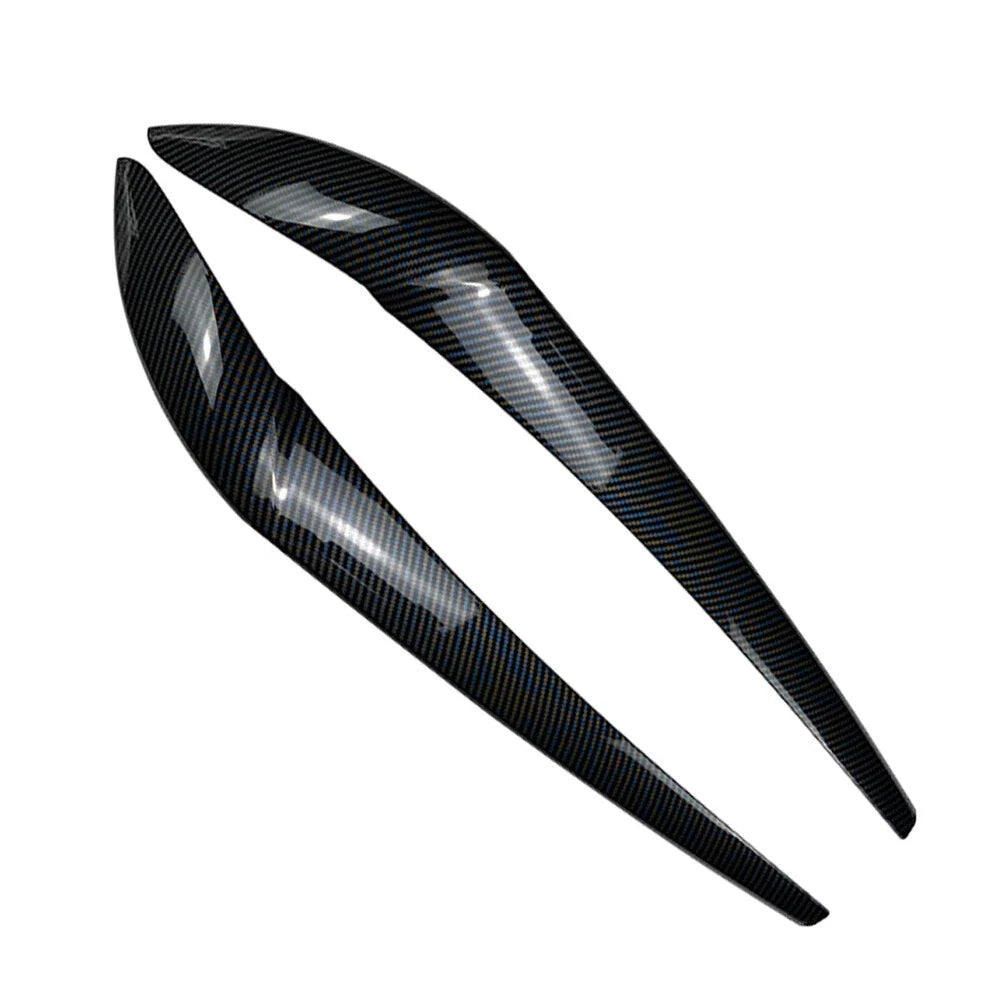 1 Pair Front Headlight Eyebrow Eyelid Covers for BMW X3 X4 (2014-2017)