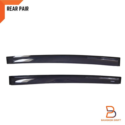 Weather Shield Window Visor Rain Guard for Nissan Tiida C11 (06-12)