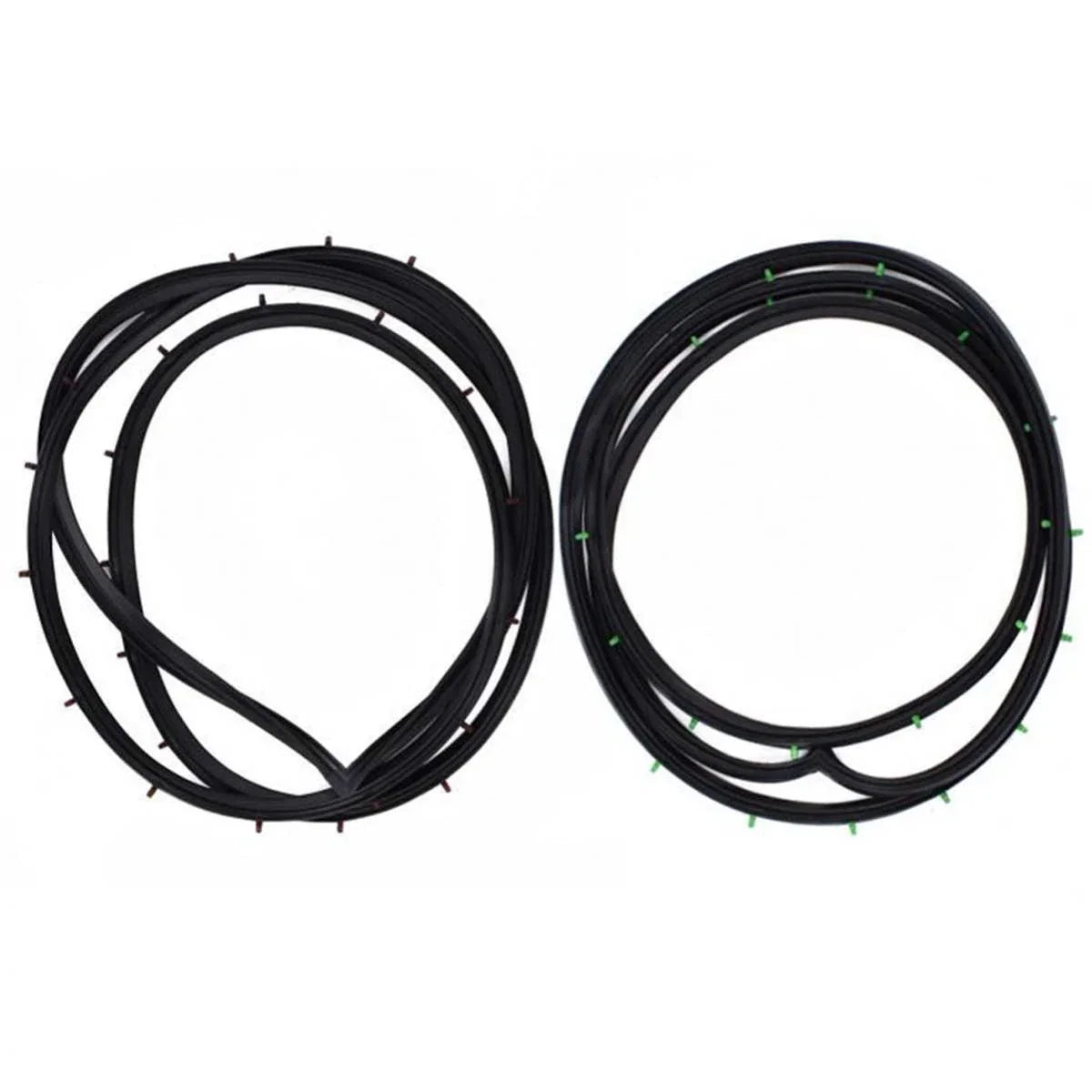 Door Rubber Seal Weatherstrip LH+RH Fits Toyota Corolla KE20 KE26 2D SED 70-74