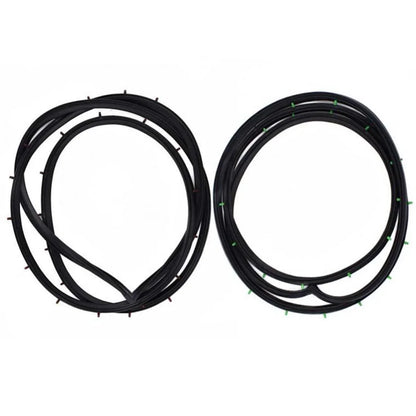 Door Rubber Seal Weatherstrip LH+RH Fits Toyota Corolla KE20 KE26 2D SED 70-74