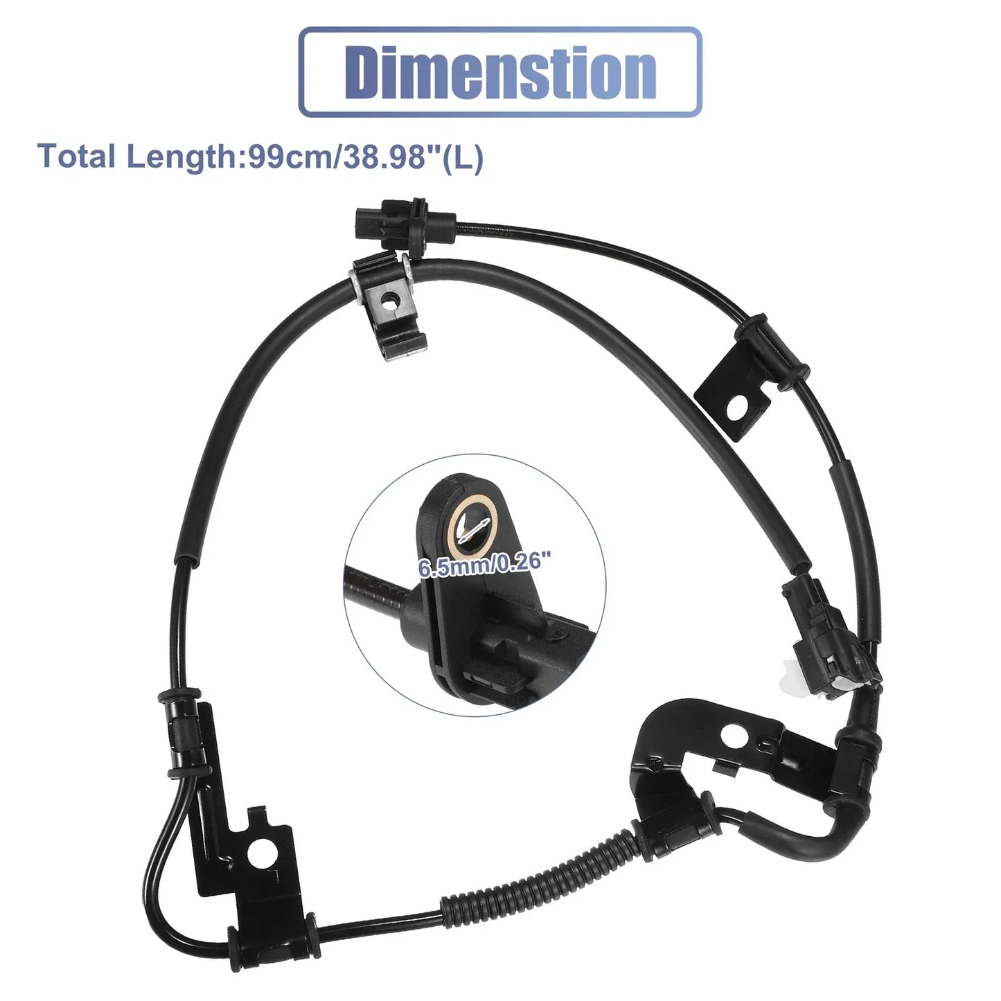 Front Left ABS Wheel Speed Sensor for Hyundai Sonata (2011-2014)