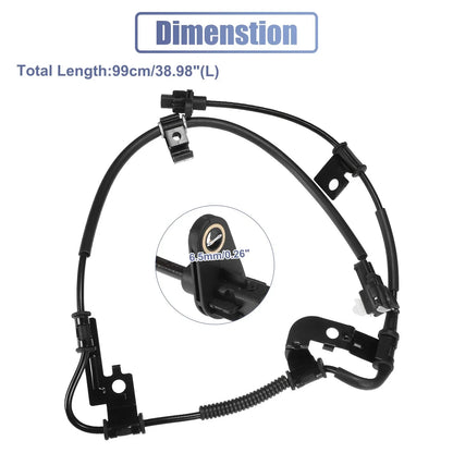 Front Left ABS Wheel Speed Sensor for Hyundai Sonata (2011-2014)