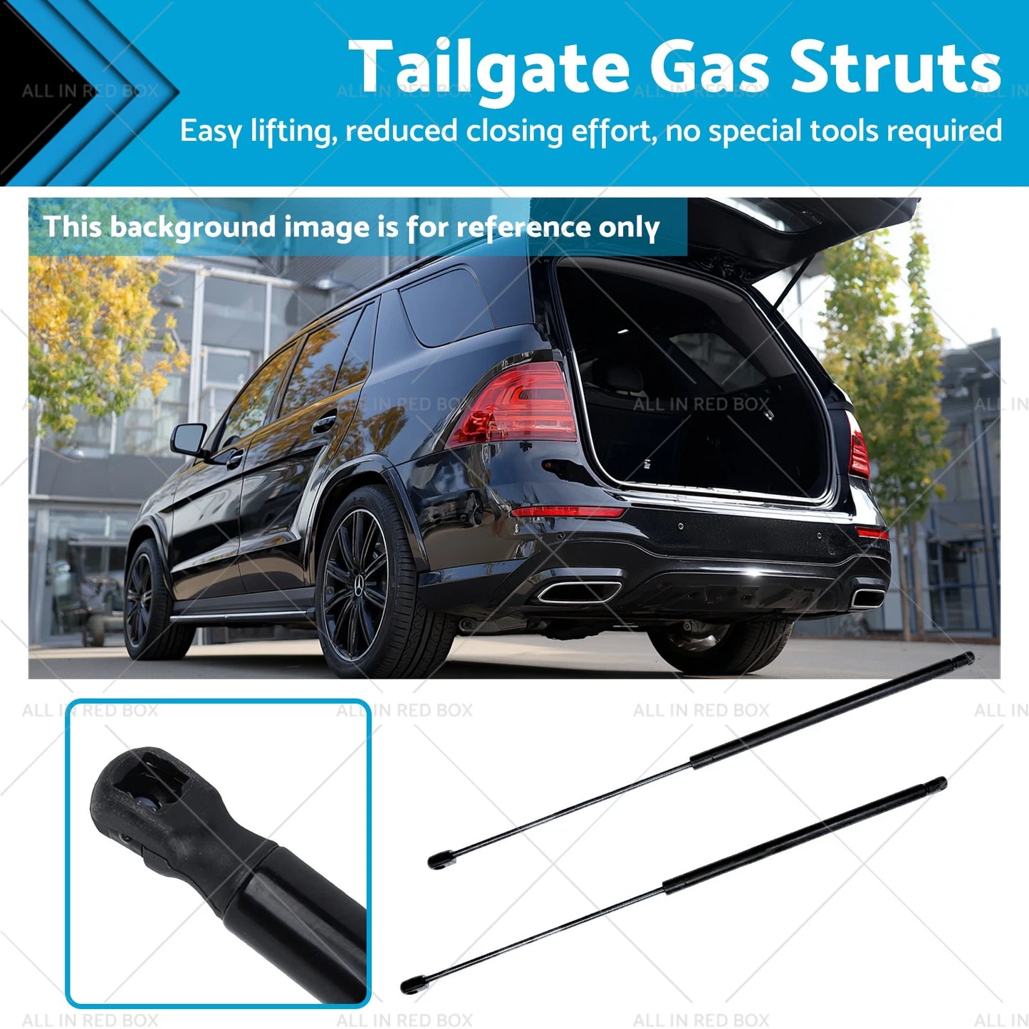 Tailgate Gas Struts for Mercedes Benz A-Class W176 (2012-2018)