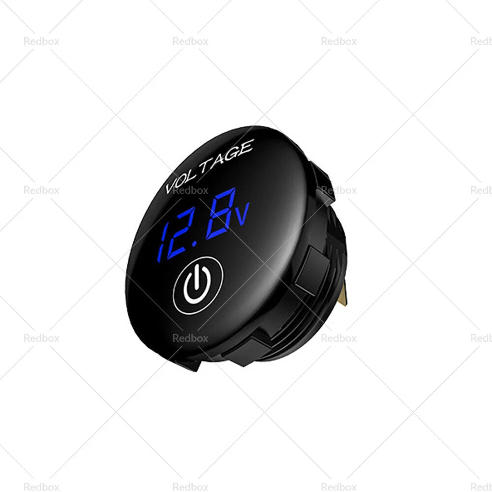 Volt Gauge Voltage Meter 12V-24V LED Digital Display for Car Panel