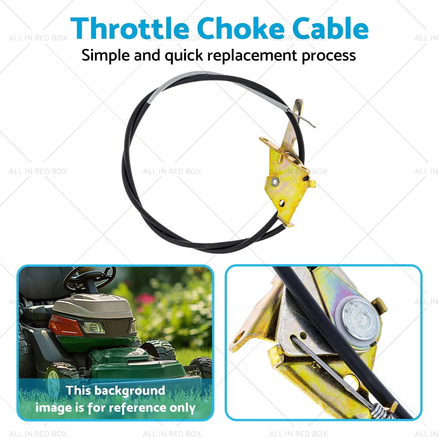 Throttle Cable 38" x 1.6 for Cub Cadet GT-1054 GTX-1054
